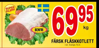 Nya Pulsen FÄRSK FLÄSKKOTLETT erbjuda