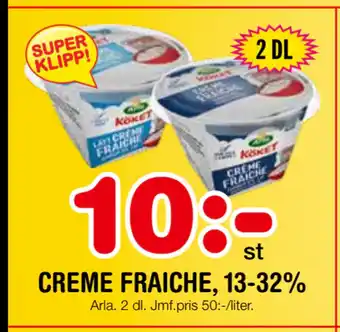 Nya Pulsen CREME FRAICHE, 13-32% erbjuda