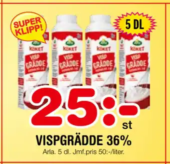 Nya Pulsen VISPGRÄDDE 36% erbjuda