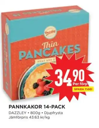 Willys PANNKAKOR 14-PACK erbjuda