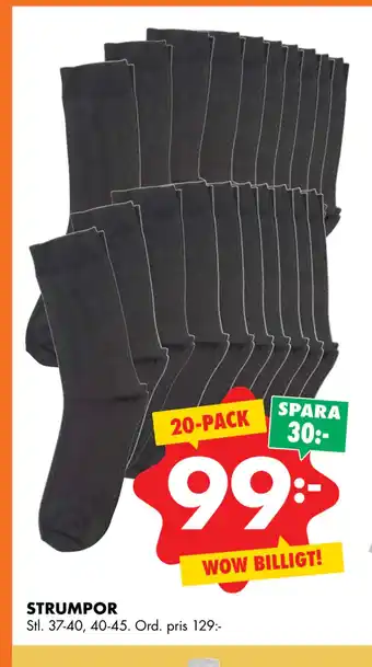 ÖoB STRUMPOR erbjuda