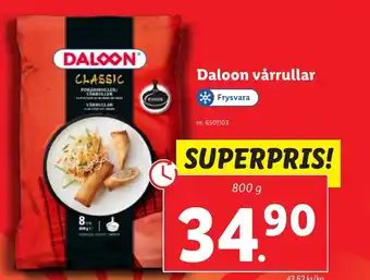 Daloon vårrullar