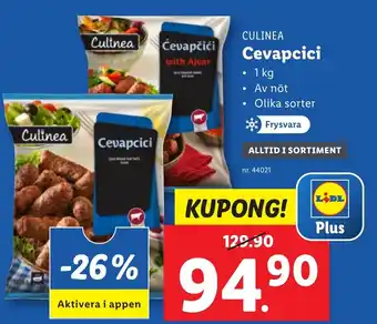 Lidl Cevapcici erbjuda