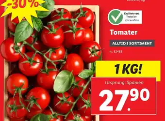 Lidl Tomater erbjuda