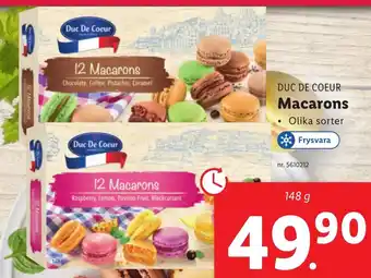 Lidl Macarons erbjuda