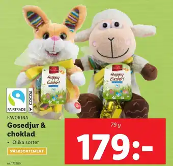 Lidl Gosedjur & choklad erbjuda