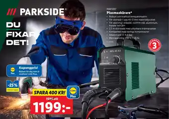 Lidl Plasmaskärare* erbjuda