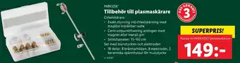 Lidl Tillbehör till plasmaskärare erbjuda
