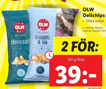 Lidl OLW Delichips erbjuda