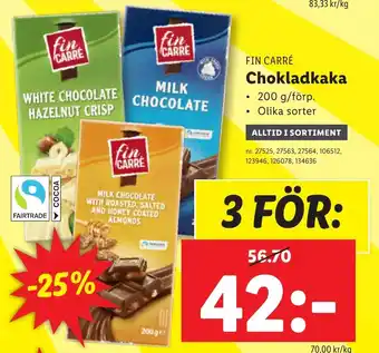 Lidl Chokladkaka erbjuda