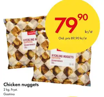Snabbgross Chicken nuggets erbjuda