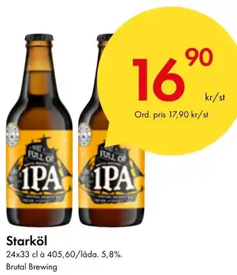 Snabbgross Starköl erbjuda