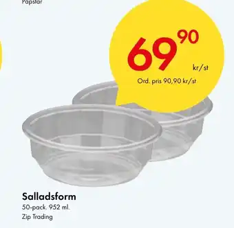 Snabbgross Salladsform erbjuda