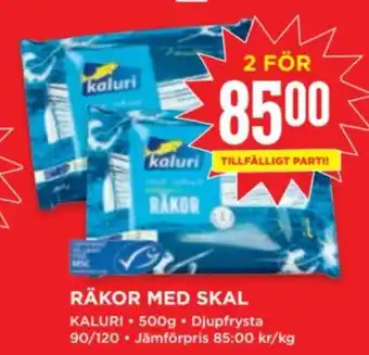 Willys RÄKOR MED SKAL erbjuda
