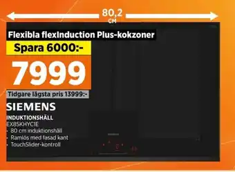 Power INDUKTIONSHÄLL EX85KHYCIE erbjuda