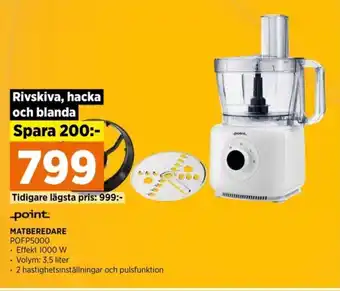 Power MATBEREDARE POFP5000 erbjuda
