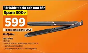 Power PLATTÅNG ST394E erbjuda