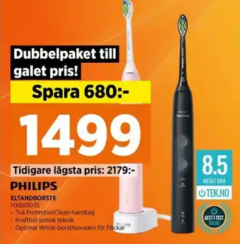 Power ELTANDBORSTE erbjuda