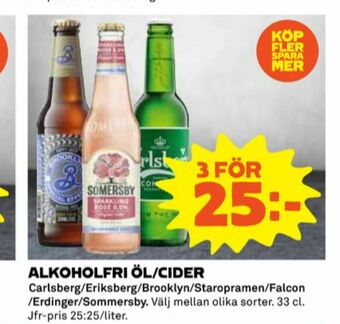 Coop Carlsberg Öl erbjuda