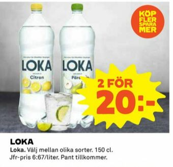 Coop Päron Mineralvatten erbjuda