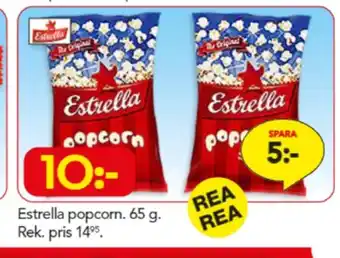 Bo Ohlsson Estrella popcorn erbjuda