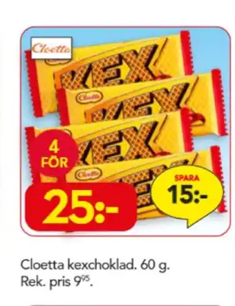 Bo Ohlsson Kexchoklad chokladbar erbjuda