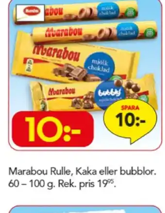 Bo Ohlsson Marabou chokladkaka bubbly mjölkchoklad erbjuda