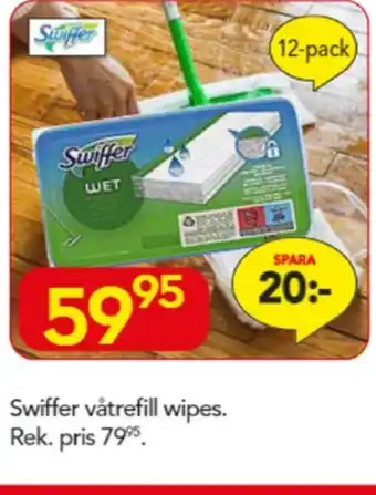Bo Ohlsson Swiffer moppdukar erbjuda