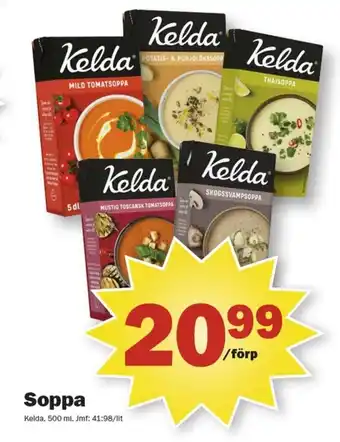 Pekås Soppa erbjuda