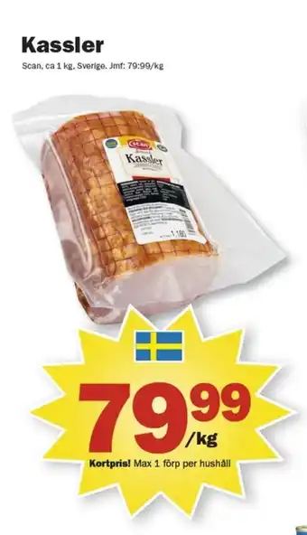 Pekås Kassler erbjuda