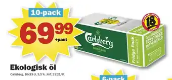 Pekås Ekologisk öl erbjuda