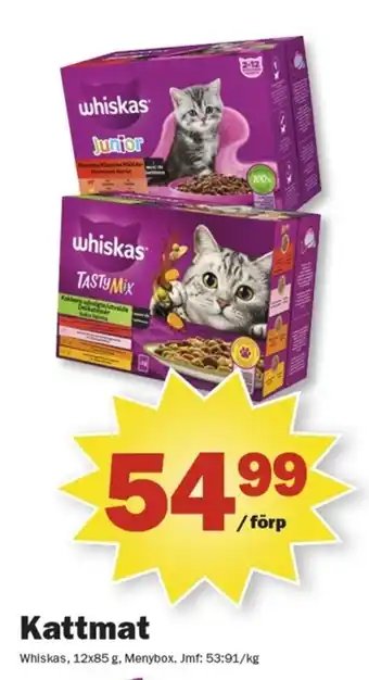 Pekås Kattmat erbjuda