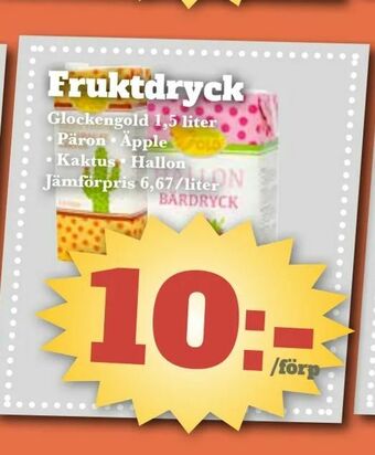 Bonum Matmarknad Fruktdryck erbjuda