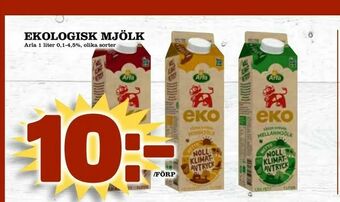 Bonum Matmarknad Ekologisk mjölk erbjuda