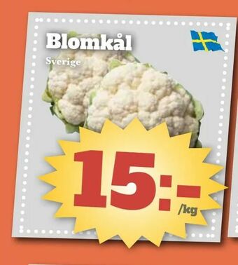 Bonum Matmarknad Blomkål erbjuda