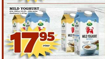 Bonum Matmarknad Mild yoghurt erbjuda