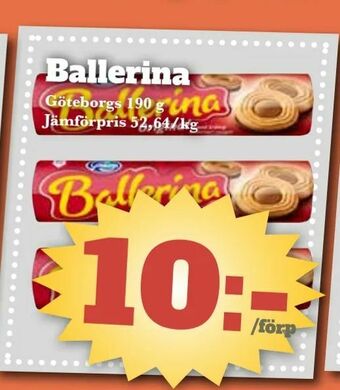 Bonum Matmarknad Ballerina erbjuda