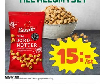 Coop Extra Jordnötter erbjuda