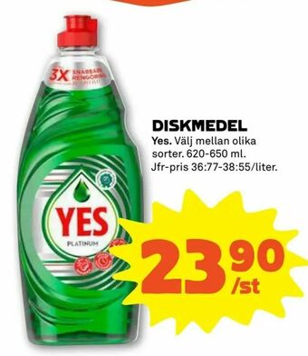 Coop Forum Diskmedel erbjuda