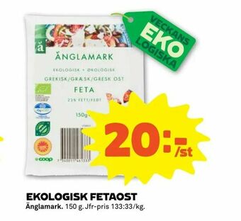 Coop Forum Ekologisk fetaost erbjuda