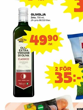 Coop Extra Olivolja erbjuda