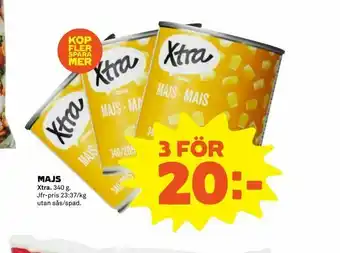 Coop Extra Majs erbjuda
