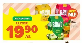 Coop Extra Juice 2 liter erbjuda
