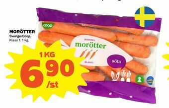 Coop Extra Morötter erbjuda