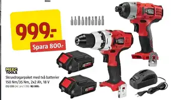Jula Meec tools verktygsset erbjuda