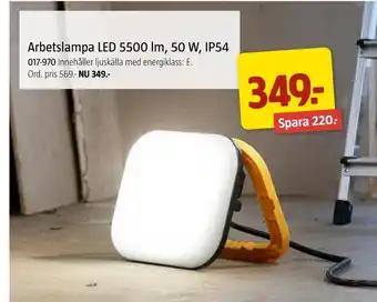 Jula Anslut arbetslampor erbjuda