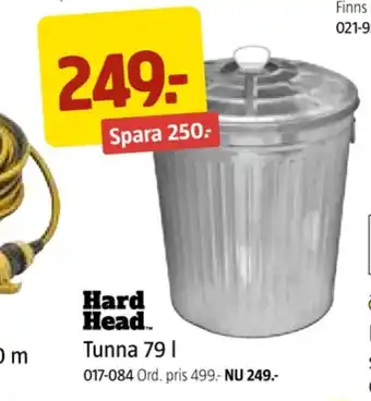 Jula Hard head soptunna erbjuda