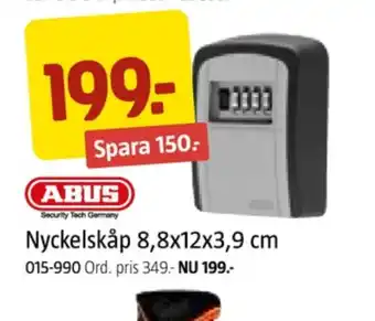 Jula Abus nyckelskåp erbjuda