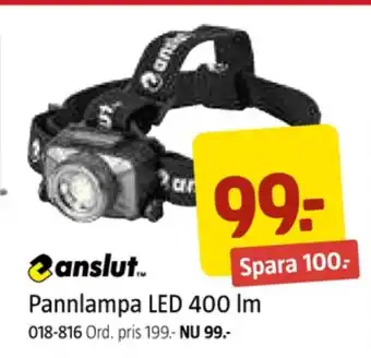 Jula Anslut pannlampor erbjuda