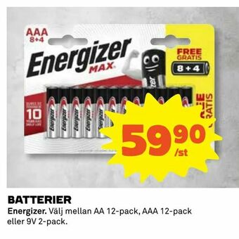 Coop Daglivs Batterier erbjuda